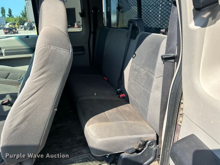 image for item EK8494 2010 Ford F250 Super Duty XLT SuperCab flatbed pickup truck