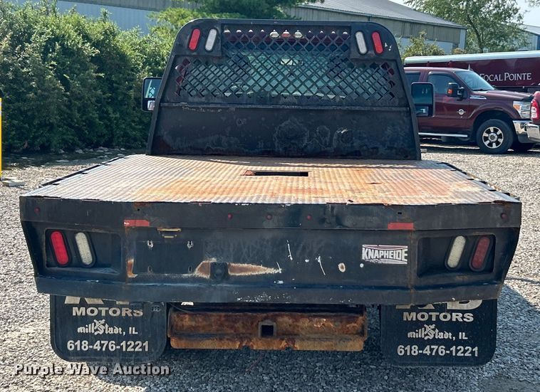 image for item EK8495 2012 Ford F350 Super Duty XL SuperCab flatbed pickup truck