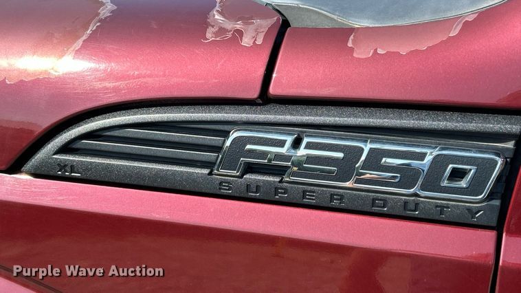 image for item EK8495 2012 Ford F350 Super Duty XL SuperCab flatbed pickup truck