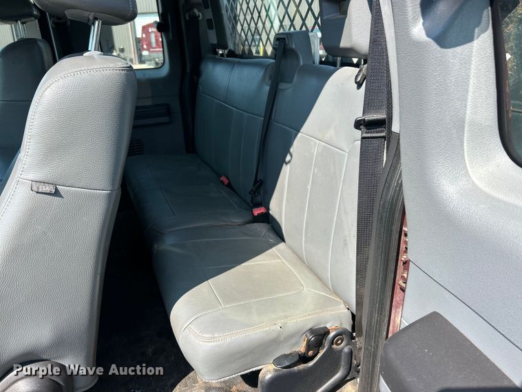 image for item EK8495 2012 Ford F350 Super Duty XL SuperCab flatbed pickup truck