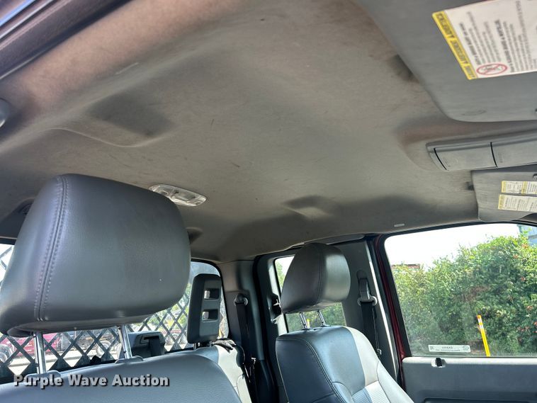 image for item EK8495 2012 Ford F350 Super Duty XL SuperCab flatbed pickup truck