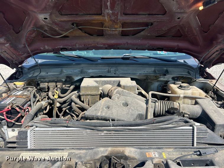 image for item EK8495 2012 Ford F350 Super Duty XL SuperCab flatbed pickup truck