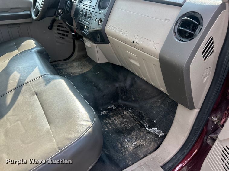 image for item EK8496 2009 Ford F350 Super Duty XL flatbed pickup truck