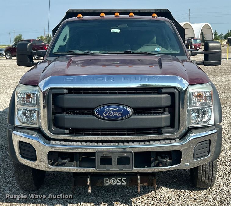 image for item EK8497 2015 Ford F450 Super Duty XL dump truck