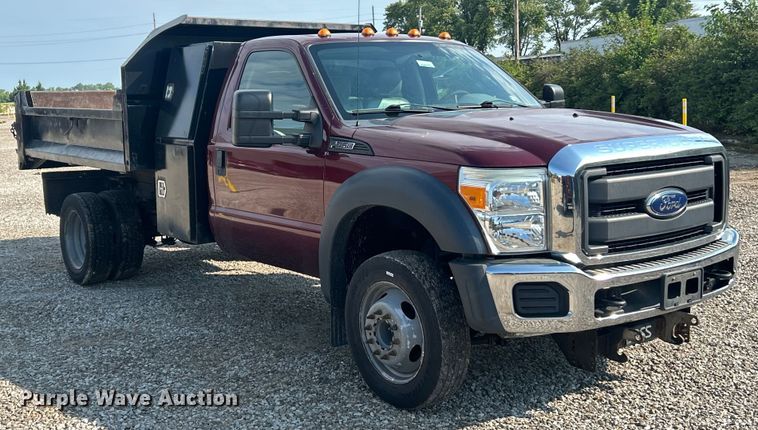 image for item EK8497 2015 Ford F450 Super Duty XL dump truck