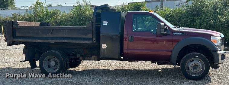 image for item EK8497 2015 Ford F450 Super Duty XL dump truck