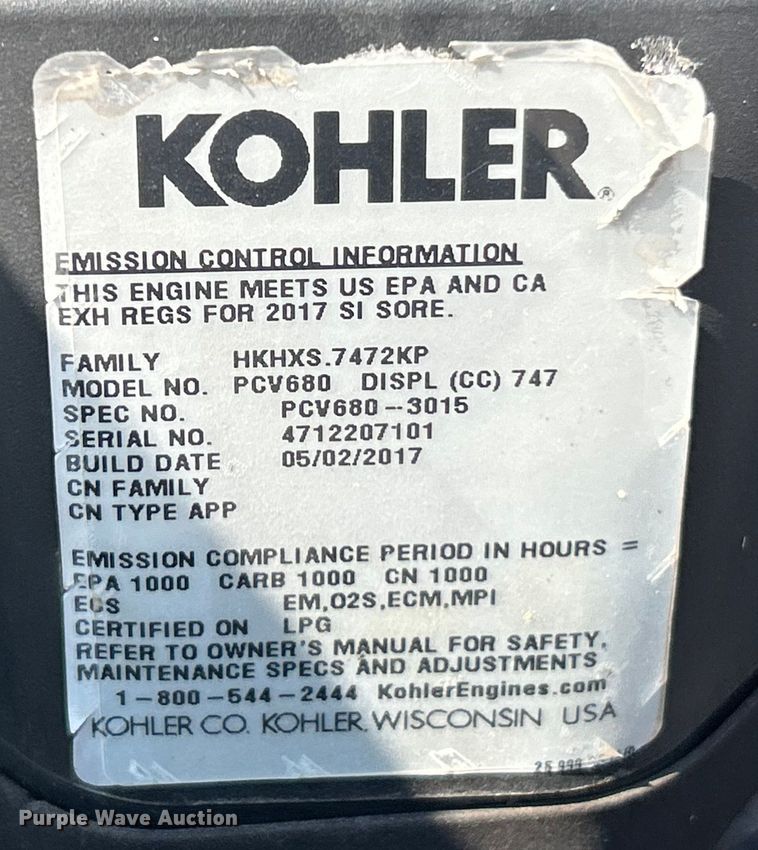 image for item EK8498 Exmark Turf Tracer S Series lawn mower