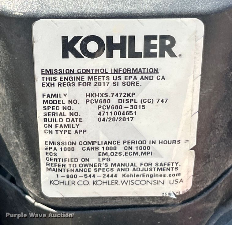 image for item EK8500 Exmark Turf Tracer X Series lawn mower