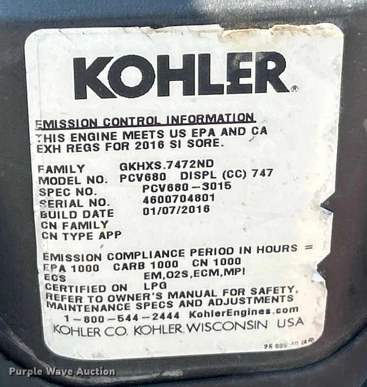 image for item EK8501 Exmark Turf Tracer X Series lawn mower