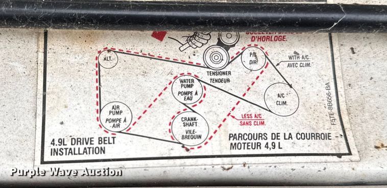 image for item EM2268 1996 Ford F150 pickup truck