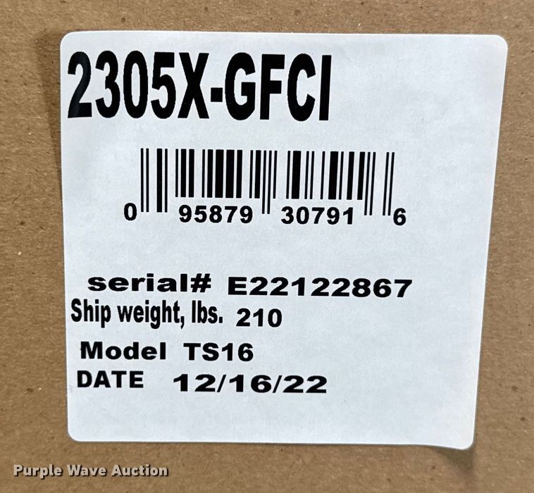 image for item EM2286 (2) Cam spray 2305X-GFCI pressure washers