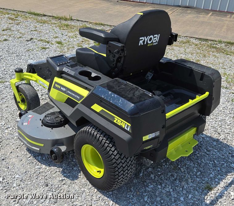 image for item EN5506 Ryobi Z54Li ZTR lawn mower