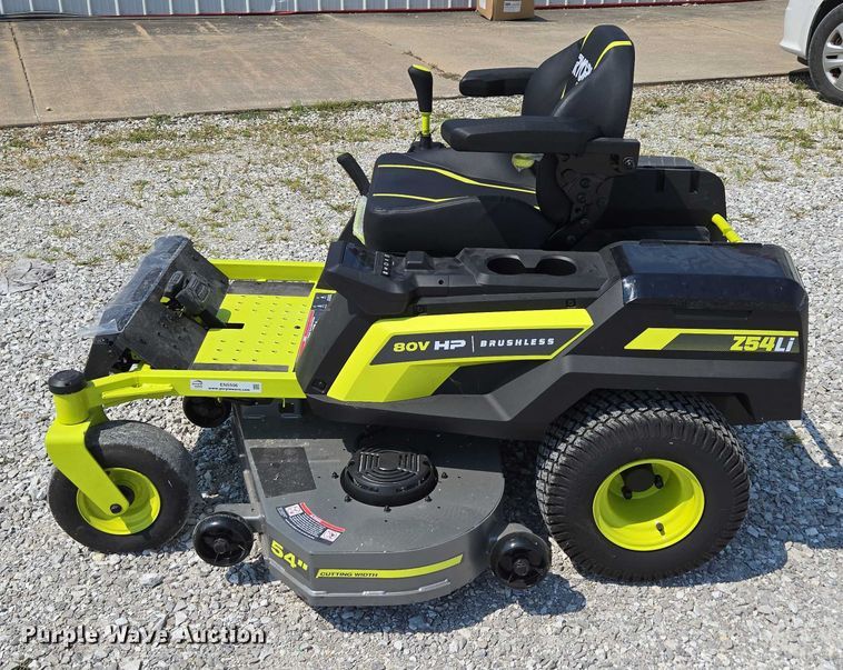 image for item EN5506 Ryobi Z54Li ZTR lawn mower