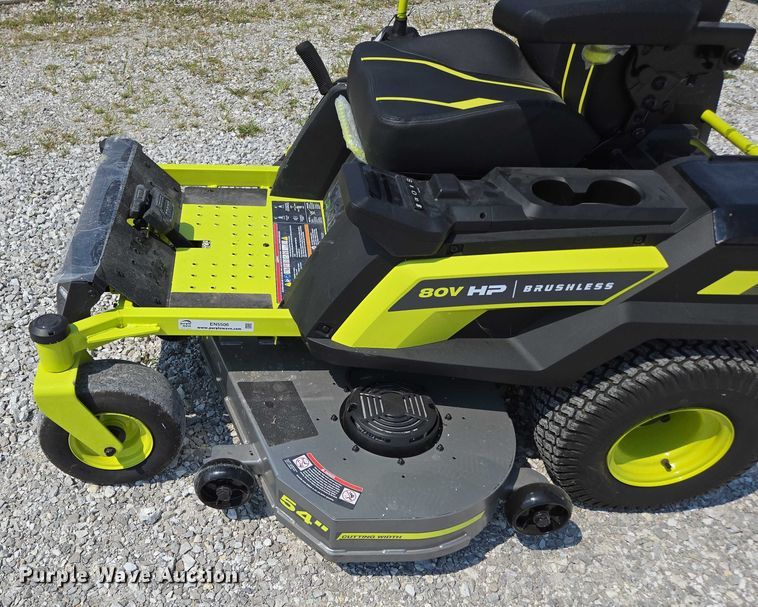 image for item EN5506 Ryobi Z54Li ZTR lawn mower