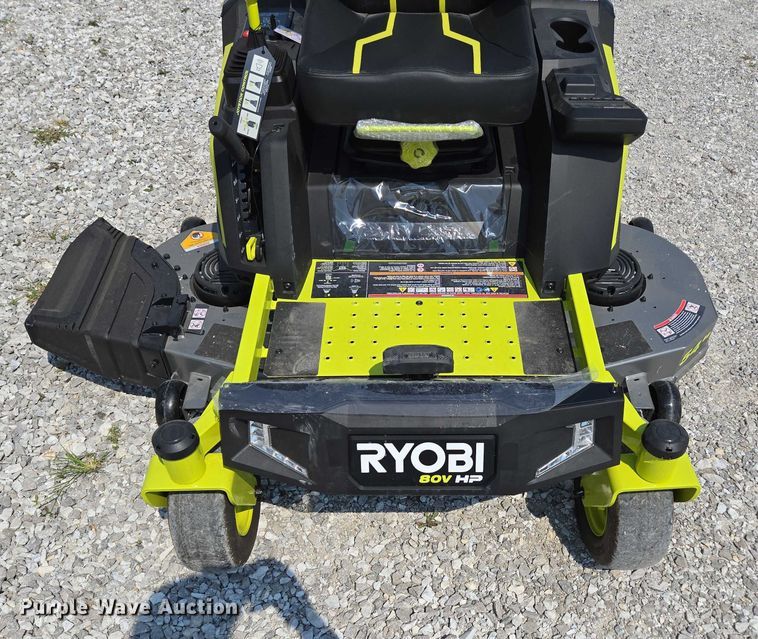 image for item EN5506 Ryobi Z54Li ZTR lawn mower