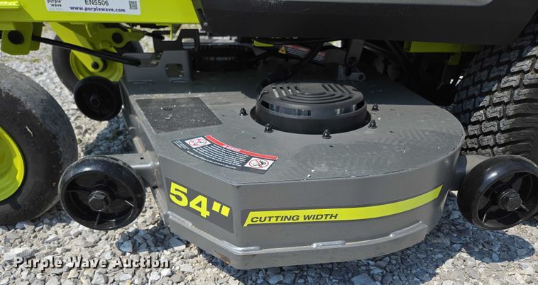 image for item EN5506 Ryobi Z54Li ZTR lawn mower