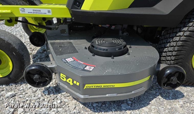 image for item EN5506 Ryobi Z54Li ZTR lawn mower