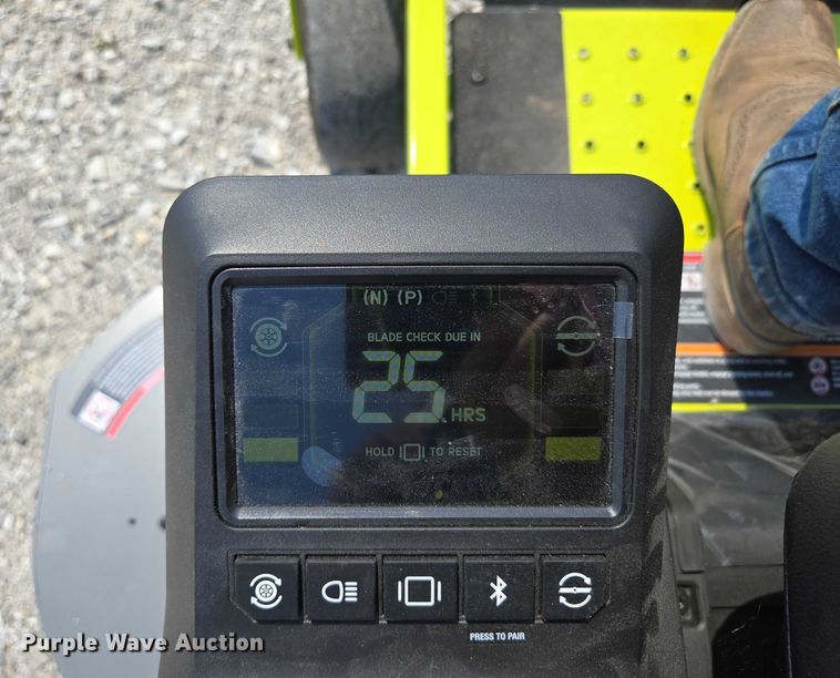 image for item EN5506 Ryobi Z54Li ZTR lawn mower