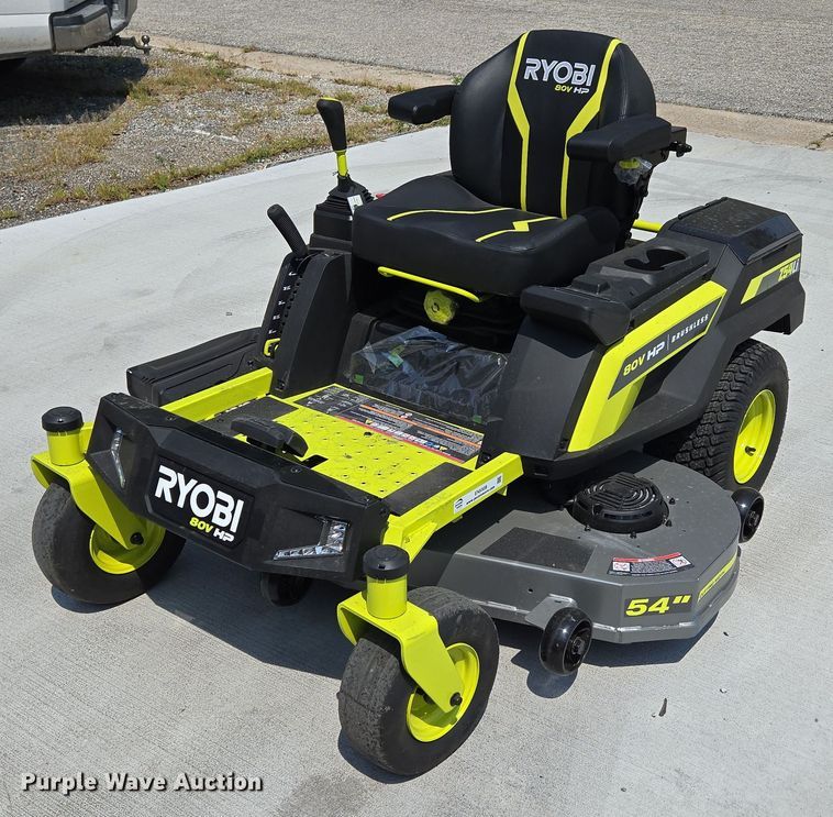 image for item EN5508 Ryobi Z54Li ZTR lawn mower