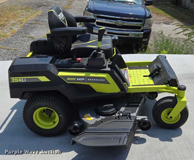 image for item EN5508 Ryobi Z54Li ZTR lawn mower