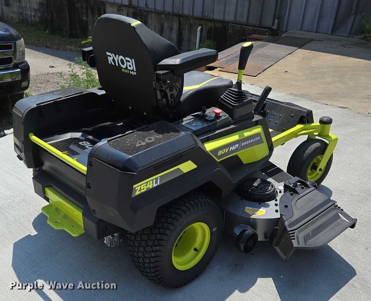 image for item EN5508 Ryobi Z54Li ZTR lawn mower