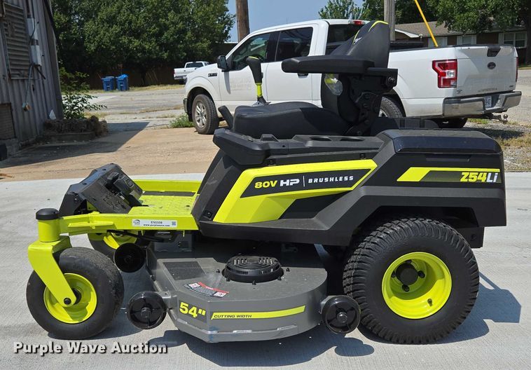 image for item EN5508 Ryobi Z54Li ZTR lawn mower