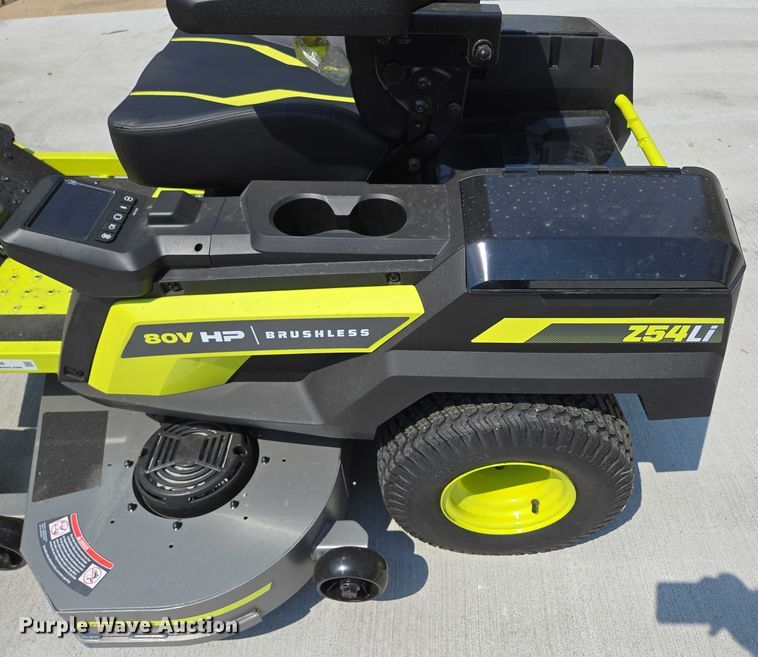 image for item EN5508 Ryobi Z54Li ZTR lawn mower