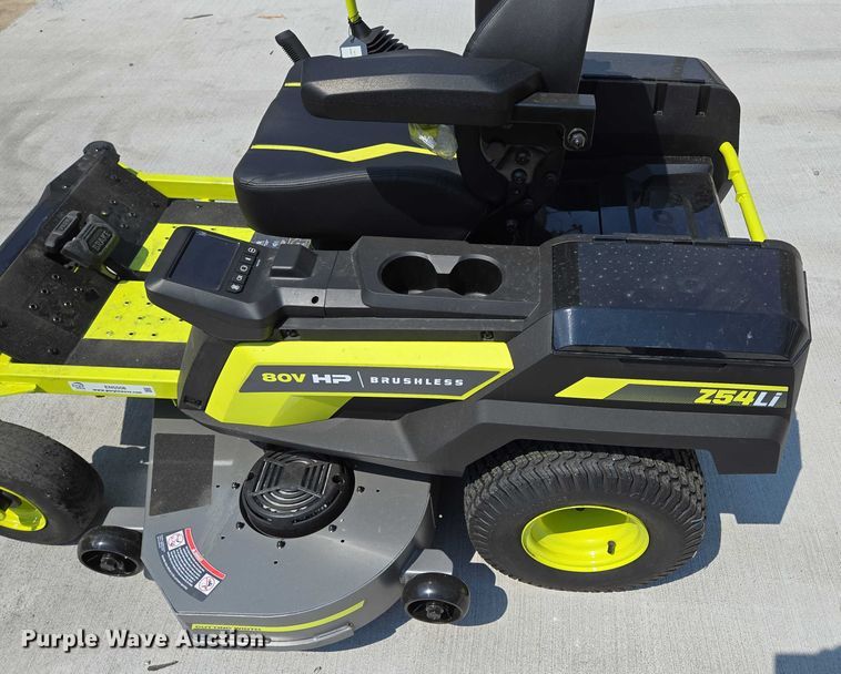 image for item EN5508 Ryobi Z54Li ZTR lawn mower