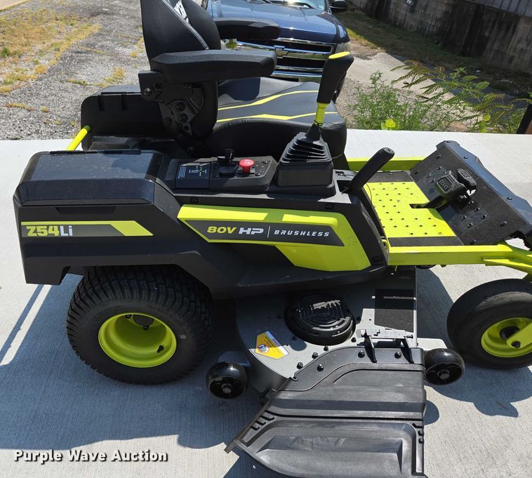 image for item EN5508 Ryobi Z54Li ZTR lawn mower