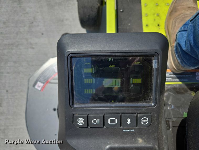 image for item EN5508 Ryobi Z54Li ZTR lawn mower