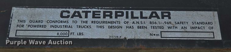 image for item EN5509 Caterpillar M50B forklift