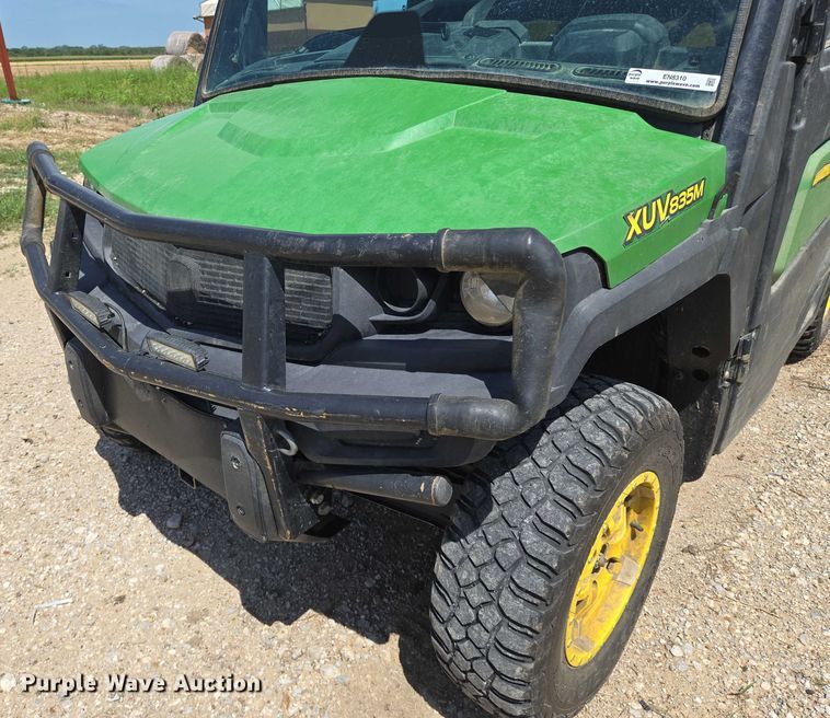 image for item EN8310 2018 John Deere XUV 835M utility vehicle