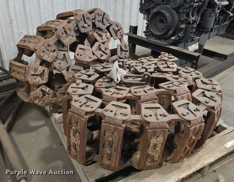 image for item EO1567 132 EX over the tire skid steer tracks