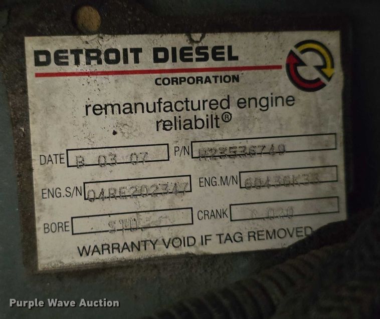 image for item EO1568 Detroit Diesel Series 50 engine