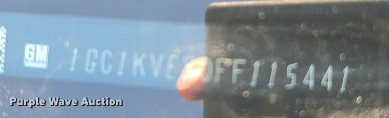 image for item EO1615 2015 Chevrolet Silverado 2500HD Crew Cab pickup truck