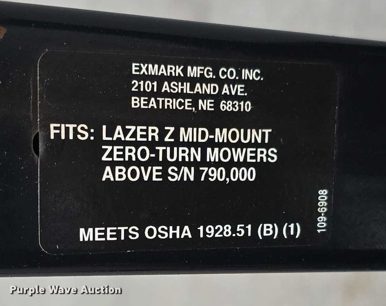 image for item EO1618 eXmark S-Series Lazer Z ZTR lawn mower
