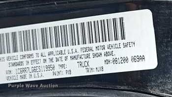 image for item EO4504 2014 Dodge Ram 1500 Crew Cab pickup truck