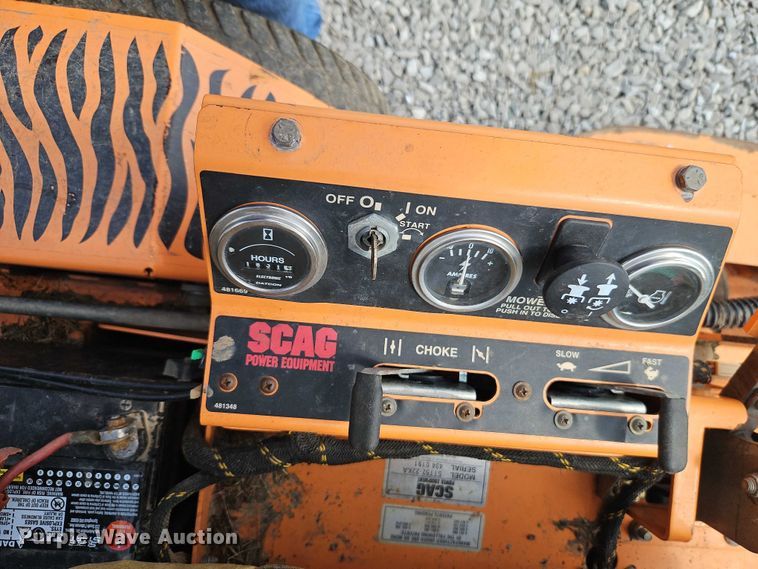 image for item EO4632 Scag Turf Tiger ZTR lawn mower