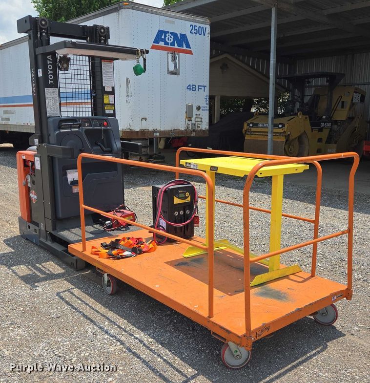 image for item EQ4117 2021 Toyota 8BPUE15 order picker