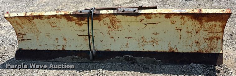 image for item ET3009 9' W skid steer snow plow