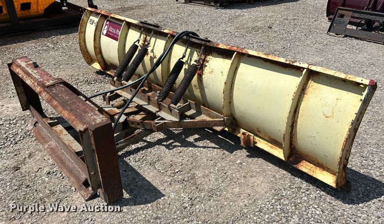 image for item ET3009 9' W skid steer snow plow