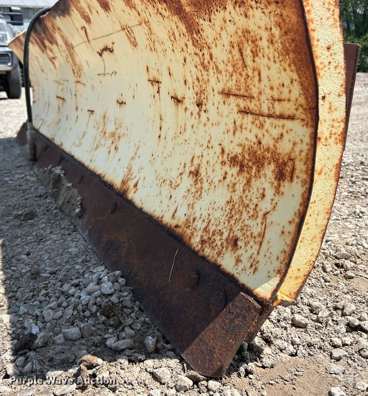 image for item ET3009 9' W skid steer snow plow