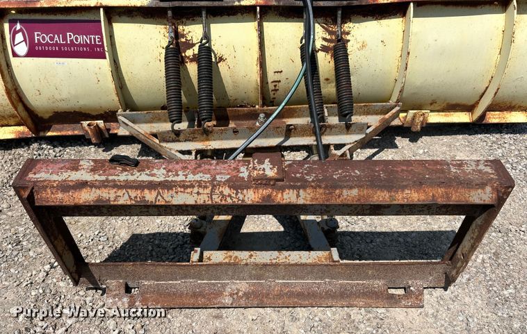 image for item ET3009 9' W skid steer snow plow