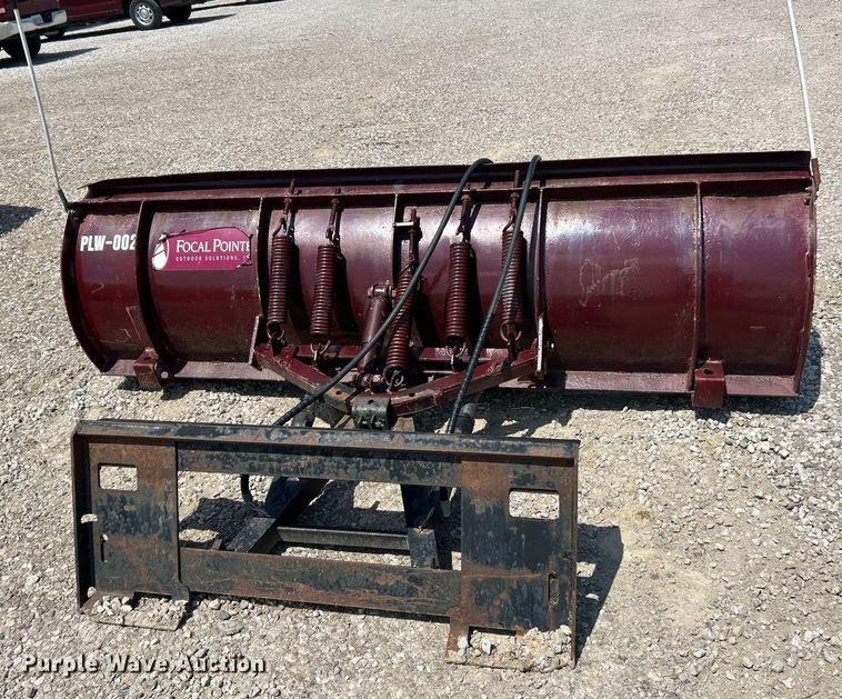 image for item ET3010 Skid steer snow plow