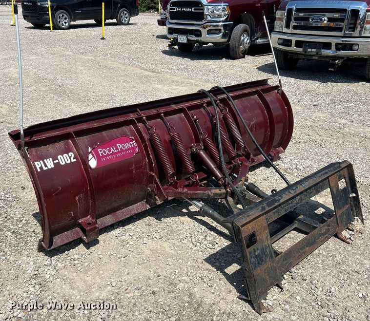 image for item ET3010 Skid steer snow plow