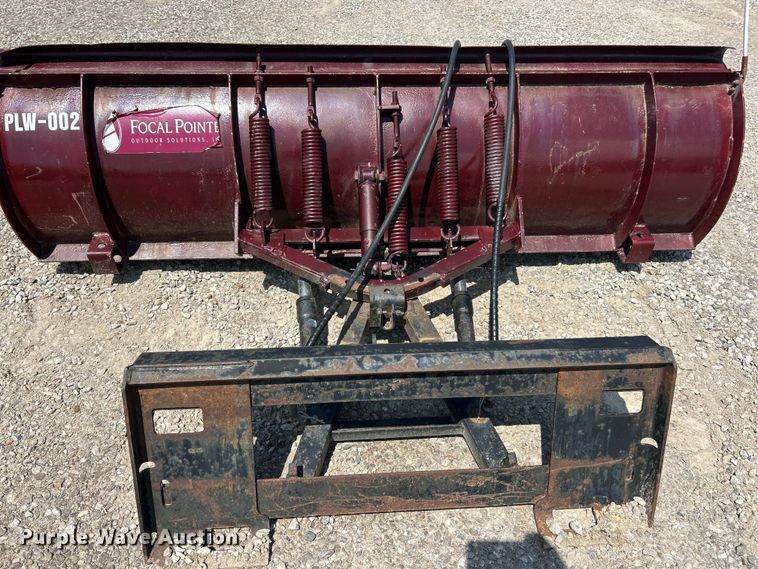 image for item ET3010 Skid steer snow plow