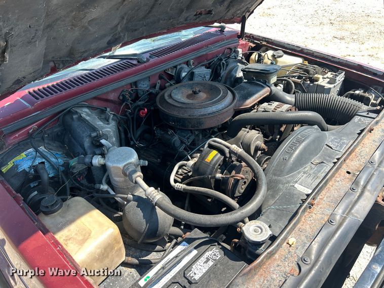 image for item ET3037 1992 Chevrolet Blazer SUV