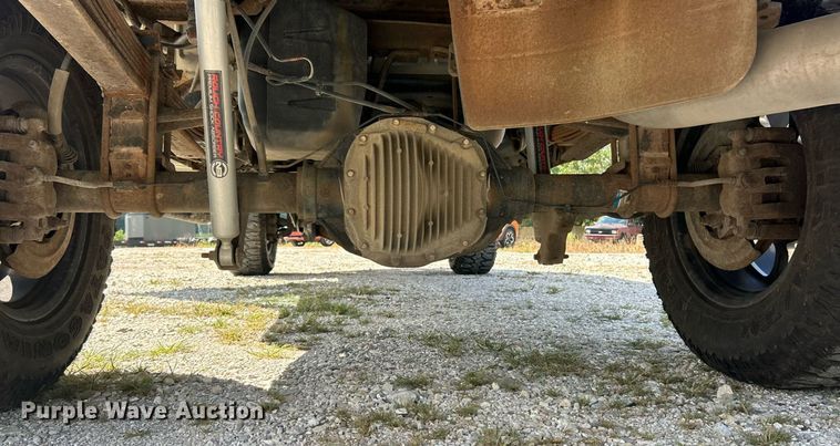 image for item ET3092 2008 Ford F250 Super Duty Lariat  Crew Cab flatbed truck