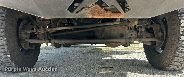 image for item ET3092 2008 Ford F250 Super Duty Lariat  Crew Cab flatbed truck