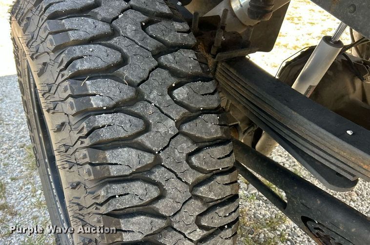 image for item ET3092 2008 Ford F250 Super Duty Lariat  Crew Cab flatbed truck